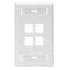 Placa de Pared QuickPort 1, 2 y 4 Salidas - Imagen 3