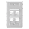 Placa de Pared Angular QuickPort 1, 2 y 4 Salidas - Imagen 3